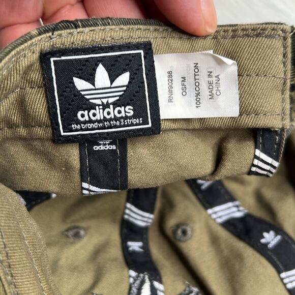 Adidas Green Camo Precurve Hat - Picture 6 of 6